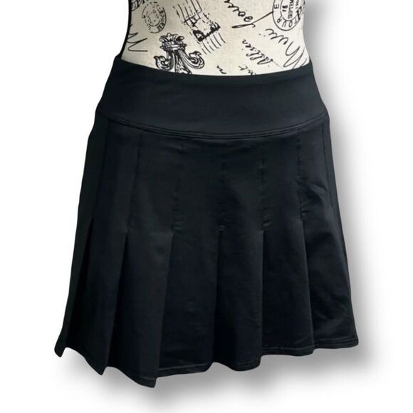 EleVen S Black Pleated Tennis Skort Athletic Golf Running Stretch Active NWT - Picture 6 of 12